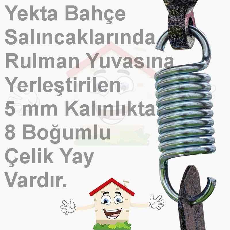 yekta bergama 4 kisilik bahce salincagi teras balkon salincak 230 cm