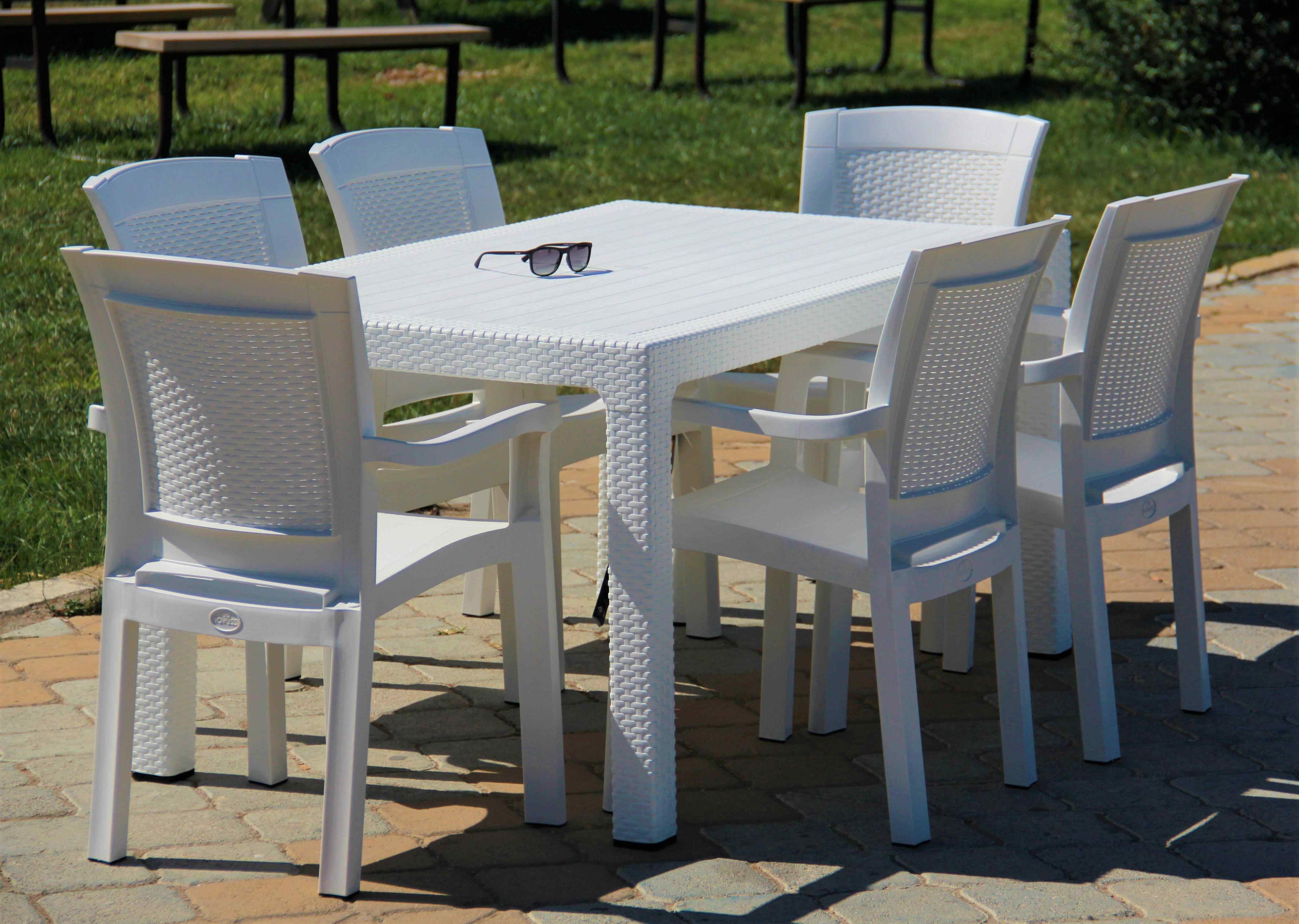 Novussi Liverno Rattan Masa Takimi Bahce Takimi 90x150 Kahverengi Turkiye Nin En Kapsamli Ev Ve Bahce Mobilyalari Yektahome Com Da