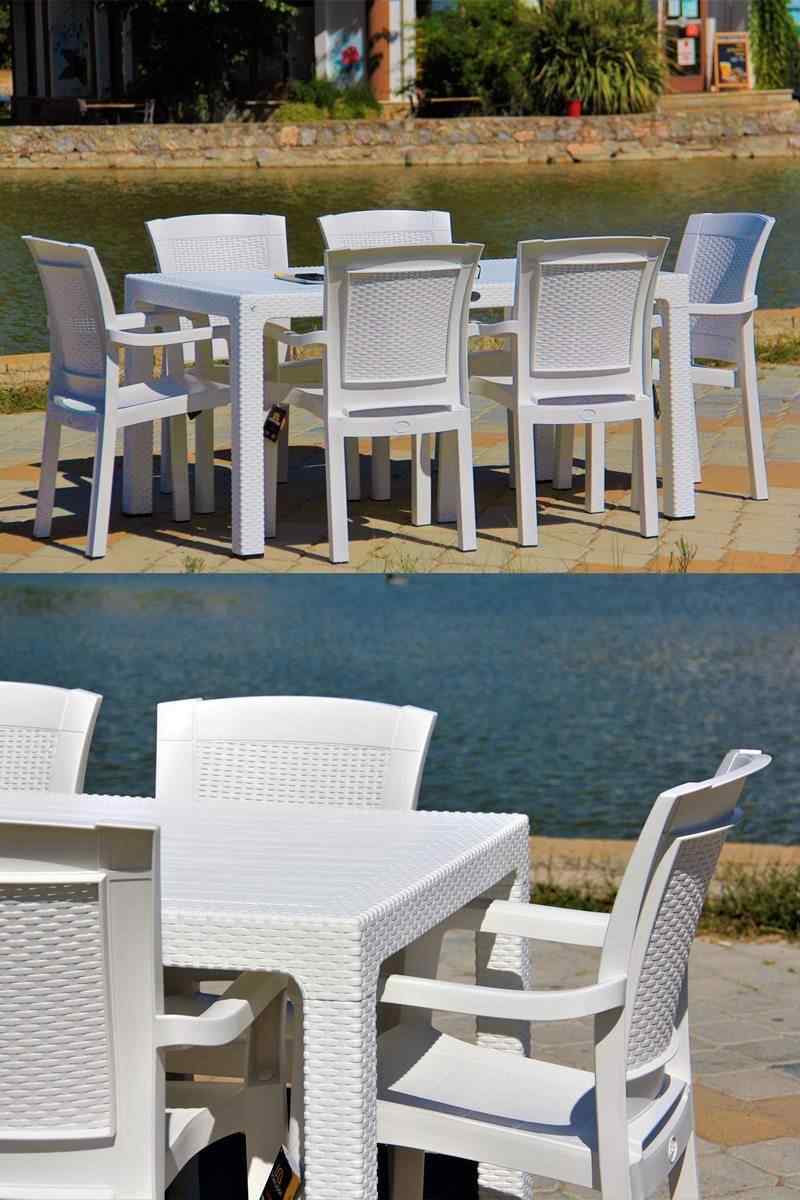 Novussi Liverno Rattan Masa Takimi Bahce Takimi 90x150 Kahverengi Turkiye Nin En Kapsamli Ev Ve Bahce Mobilyalari Yektahome Com Da