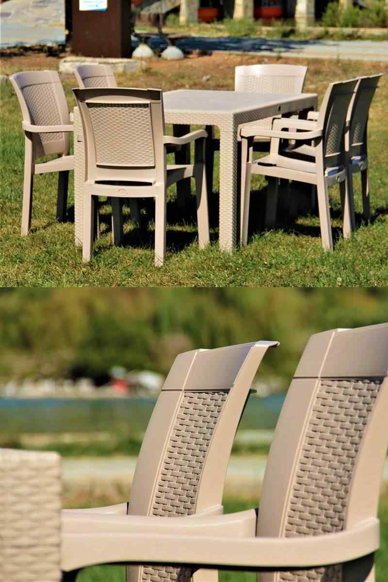 Novussi Liverno Rattan Masa Takimi Bahce Takimi 90x150 Kahverengi Turkiye Nin En Kapsamli Ev Ve Bahce Mobilyalari Yektahome Com Da